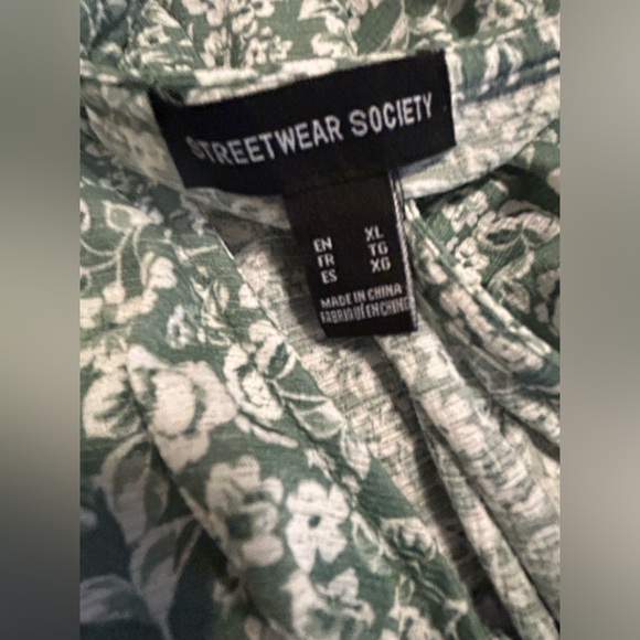 SWS Long Sleeve V-Neck Floral Summer Dress - Picture 2 of 7